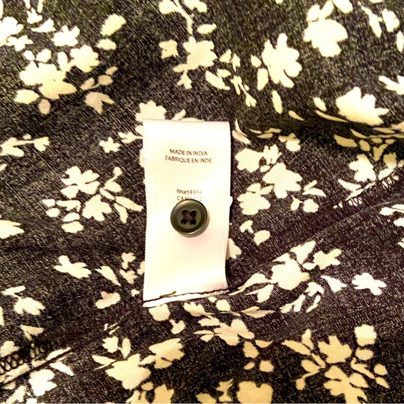 BEACHLUNCHLOUNGE COLLECTION Light & Airy Long Sleeves Button Front Size Large - Picture 4 of 5